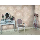 Fotótapéta - Virágos minta homokos háttérrel