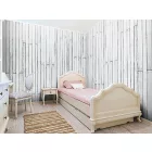 Fotótapéta - Fehér deszkák 2