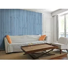 Fotótapéta - Kék deszkák