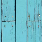 Fotótapéta - Kék deszkák