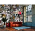 Fotótapéta - Banksy-kollázs