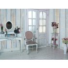 Fotótapéta - Fehér-világoskék deszkák 2