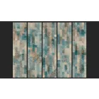 Fotótapéta - Kék-barna mintás mozaik