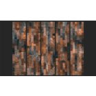 Fotótapéta - Sötétkék-barna mintás mozaik