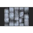 Fotótapéta - Szürke réztábla mozaik