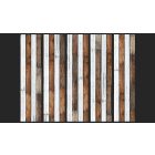 Fotótapéta - Sötét-világos deszka duó