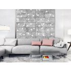 Fotótapéta - Fehér csillagok betonon