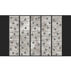 Fotótapéta - Fekete csillagok betonon