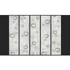 Fotótapéta - Szívek papíron