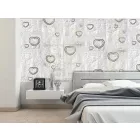 Fotótapéta - Szívek papíron