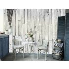 Fotótapéta - Beszögezett deszkák