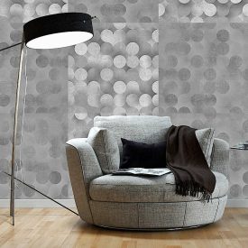 Fotótapéta - Világosszürke eső