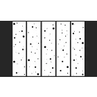 Fotótapéta - Fekete pontok