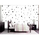 Fotótapéta - Fekete pontok