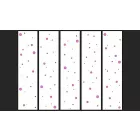 Fotótapéta - Rózsaszín pontok