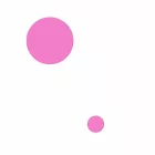 Fotótapéta - Rózsaszín pontok