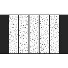 Fotótapéta - Fekete háromszögek esője