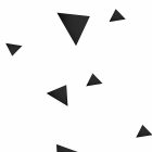 Fotótapéta - Fekete háromszögek esője