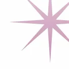 Fotótapéta - Rózsaszín csillagok fehér háttéren 2