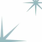 Fotótapéta -  Kék csillagok fehér háttéren