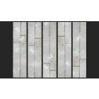 Fotótapéta - Fehér háromszögek betonfalon