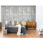 Fotótapéta - Fehér háromszögek betonfalon