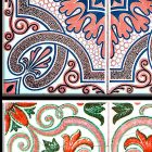 Fotótapéta - Vegyes színes mintás mozaik 2