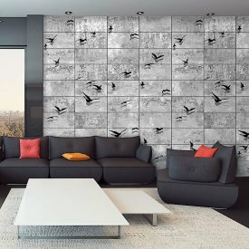 Fotótapéta - Fekete madarak az égen