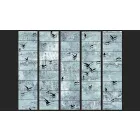 Fotótapéta - Fekete madarak az égen 3