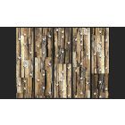 Fotótapéta - Fehér csillagok fa mintán