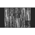 Fotótapéta - Fehér csillagok fa mintán 3