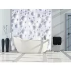 Fotótapéta - Fehér buborékok