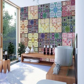 Fotótapéta - Vegyes színes minták tapéták
