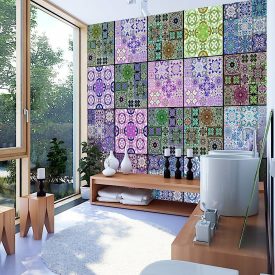 Fotótapéta - Vegyes színes minták 2