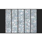 Fotótapéta - Kék pöttyök a betonon