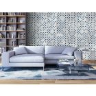 Fotótapéta - Kék pöttyök a betonon