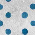 Fotótapéta - Kék pöttyök a betonon