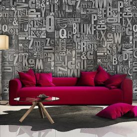 Fotótapéta - Platinum betűrejtvény