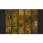 Fotótapéta - Különböző feliratok betonon