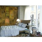 Fotótapéta - Különböző feliratok betonon