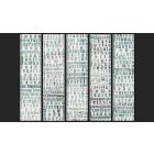 Fotótapéta - Városnevek betonon