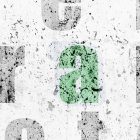 Fotótapéta - Városnevek spanyolul betonon