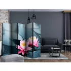 Paraván - Lótuszvirágok II