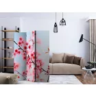 Paraván - Japán jelképe - sakura virágok