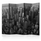 Paraván - New York: felhőkarcolók (madártávlatból) II