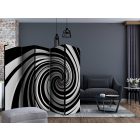 Paraván - Fekete-fehér örvény II