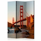 Paraván - Golden Gate híd - naplemente