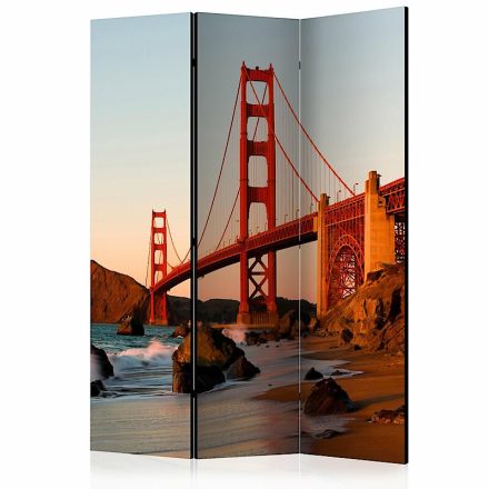 Paraván - Golden Gate híd - naplemente