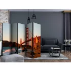 Paraván - Golden Gate híd - naplemente II