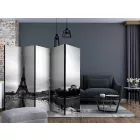 Paraván - Párizs: Eiffel torony (fekete-fehér) II